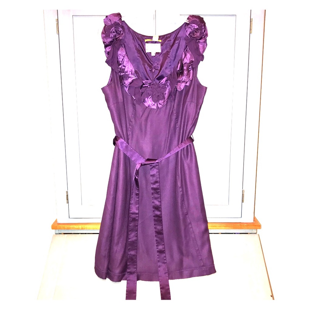 Beautiful Purple Baraschi Dress from Anthropologie